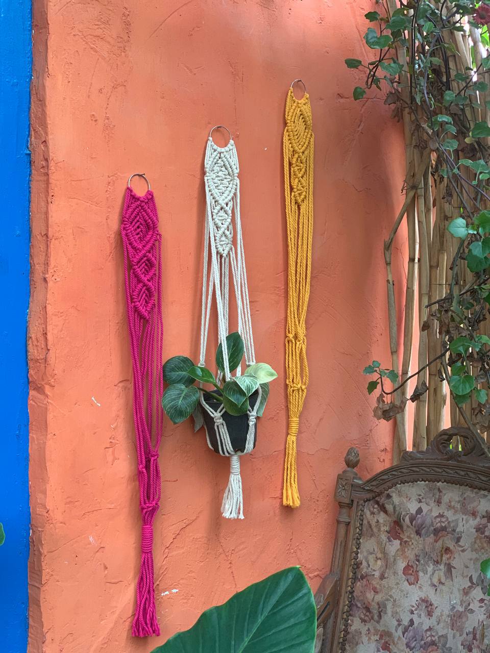 آویز گلدون طرح دیواری